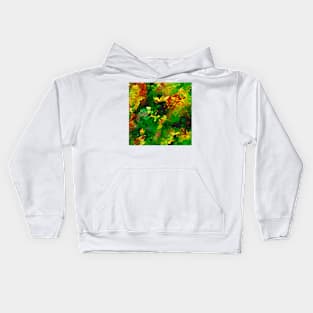 Emerald Forms Abstract Kids Hoodie